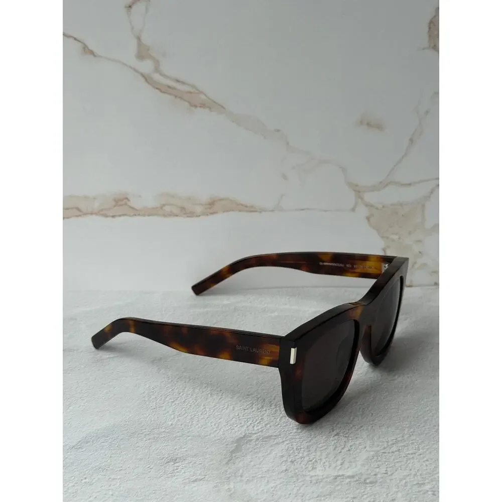 NEW Saint Laurent SL650 Monceau Brown Unisex Sunglasses